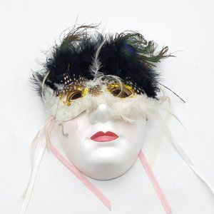 Porcelain Theater Wall Mask